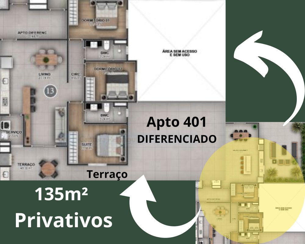 Apartamento Alto Padro - Venda - Vila Operria - Itaja - SC